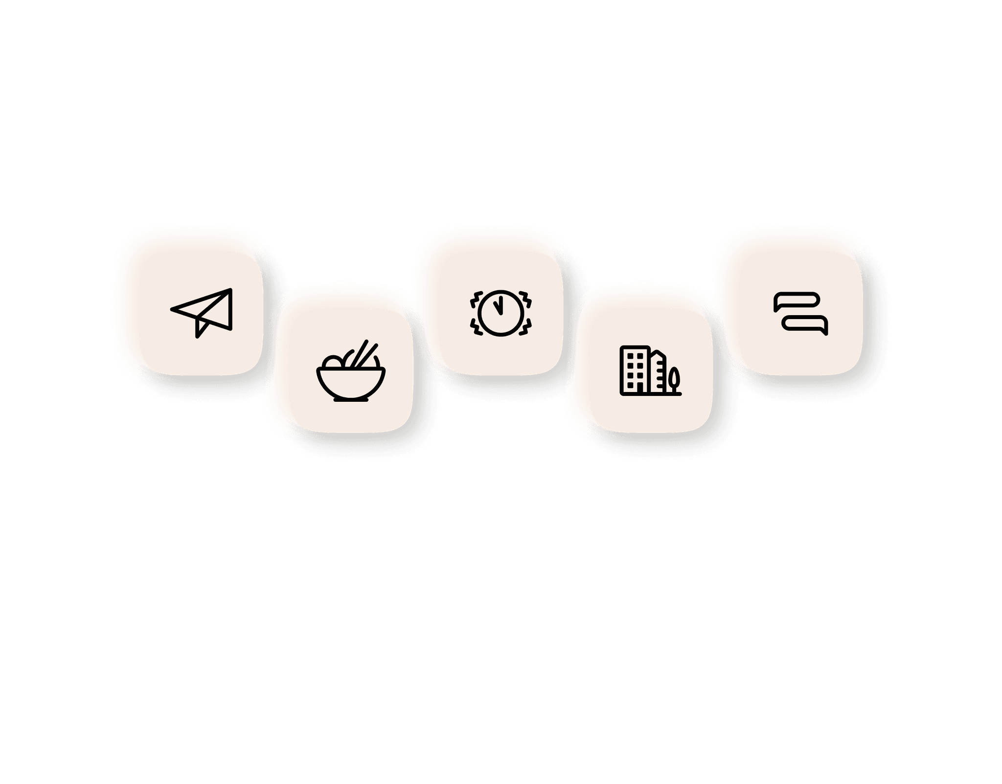 Keycaps carrying Unide icons