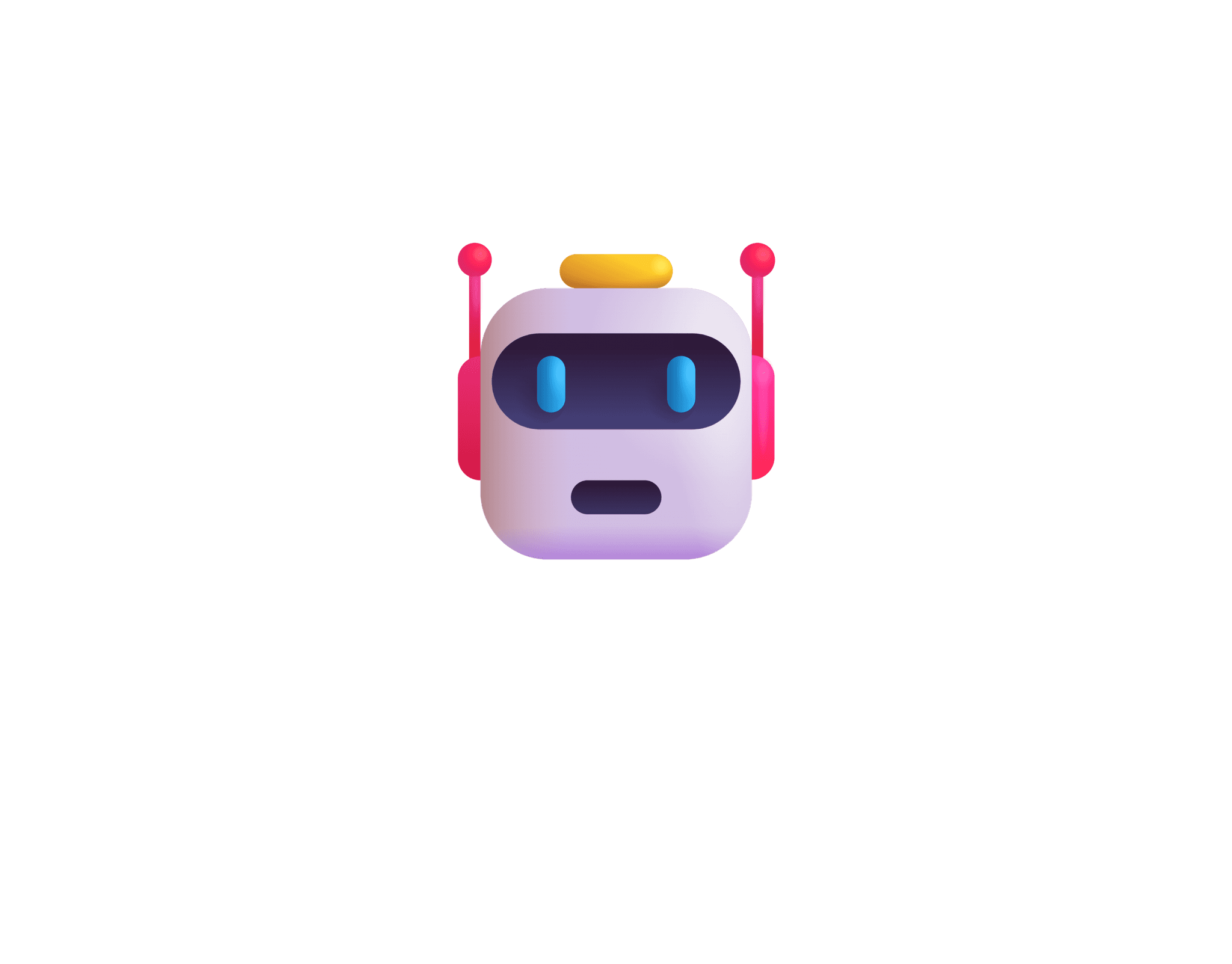 Friendly robot illustration representing the Windows agent